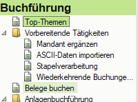 Einlesen der Navision / Business Central  Buchungssätze in Datev