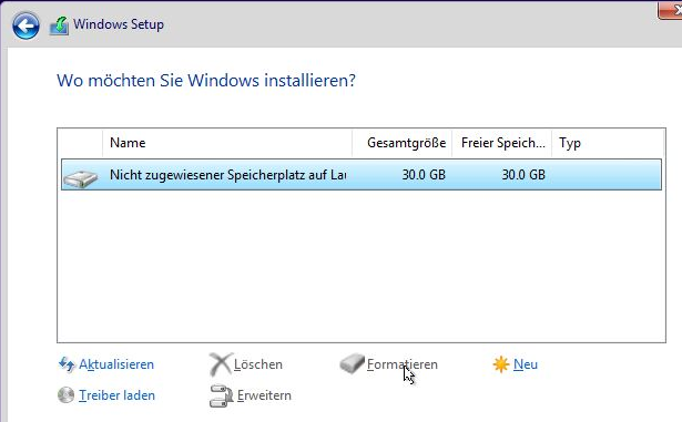 Einzige Stelle, an der Sie mit Windows Bordmitteln ein 746 Gb Laufwerk wieder korrekt zu einem 3 Terrabyte (3tb) Laufwerk machen können.
