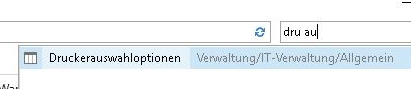 Aufruf der Druckerauswahl im RTC Navision (Navision bzw. Business Central ab der 2013 Version bis zu BC14)