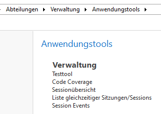 Screenshot vom Navision / Business Central RTC mit den Sitzungsinformationen (Sessioninfos) der Seiten 670, 9506 und der nicht im Standard vorhandenen Session Eventtabelle